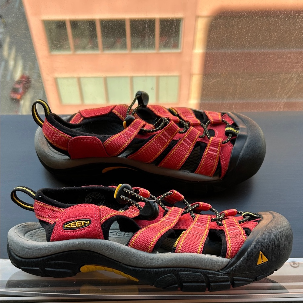 Keen Red and Black Outdoor Sandals